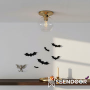 Selvion Globe Ceiling Light – Modern Accent Lighting for Bathroom